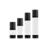 Queens Packaging Co., ltd.  0.51oz / 15ml AS Cylinder Airless Pump Bottle with Integrated Recessed Pump, 0.2cc Dosage