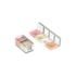 Hangzhou Ecopack Technology Co., Ltd 7.2g 4-Pan Square Clear PETG Eyeshadow Palette with Detachable Rectangular Wells