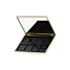 Choebe Group 52g 8-Pan Rectangular ABS Eyeshadow Palette with Square Wells, Mirror & Magnetic Closure