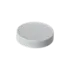 MRP Solutions Ribbed 53-400 Straight Sided PP Cap, Continuous Thread (CT) Closure, Matte Top, Stacking