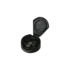 The image shows an MRP Solutions PP Flip Top Cap 38-400. The cap is primarily white and features a smooth, rounded design. It has a flip-top lid, which is closed in the image. The cap has a ribbed edge, which likely provides a better grip for opening and closing. The size specification for the cap is 38-400. The overall appearance is sleek and functional, suitable for various types of bottles and containers.