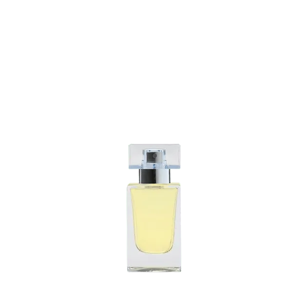 Eurovetrocap 3.4oz /100ml 15mm Glass Square Bottle