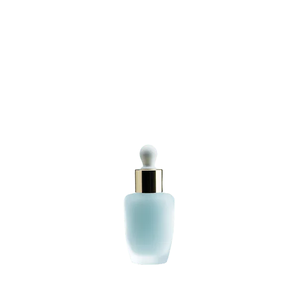 Eurovetrocap 1.7oz /50ml 18-415 Glass Oval Bottle