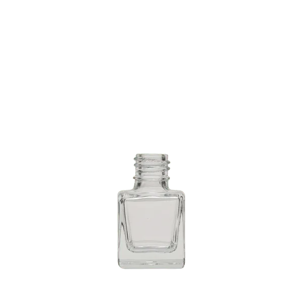 Eurovetrocap 0.2oz /7ml 13-415 Glass Square Bottle