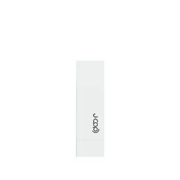 The image displays the JCOP 0.1oz ABS Lip Stick, a sleek and compact lipstick container. The product features a cylindrical shape with a smooth, glossy black finish. The cap and base are both black, creating a uniform appearance. The container is designed to hold 0.1 ounces of lipstick and has a minimalist, modern look. The image highlights the elegant and simple design of the JCOP 0.1oz ABS Lip Stick.