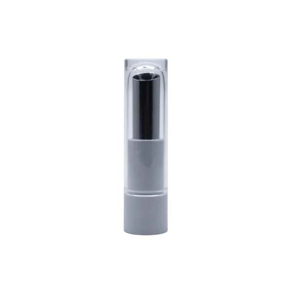 The image shows the JCOP 0.1oz ABS Lip Stick. The product features a sleek, cylindrical design with a glossy black finish. The lip stick is shown with its cap on, which seamlessly matches the base, giving it a streamlined look. The overall appearance is modern and elegant, suitable for a high-end cosmetic product.