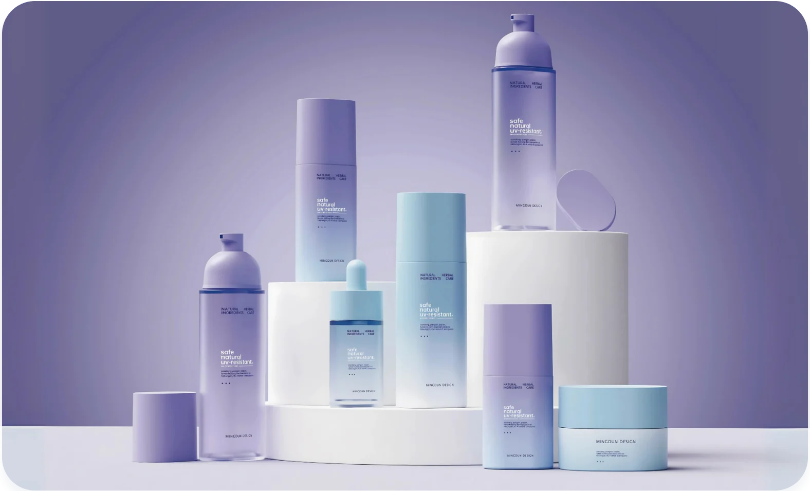 CUSTOM COSMETIC BOTTLES