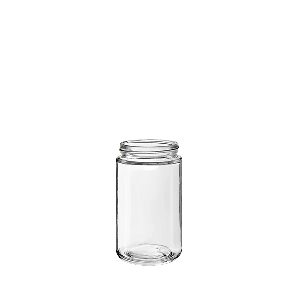 6.8oz /200ml 58-400 Glass Round Jar
