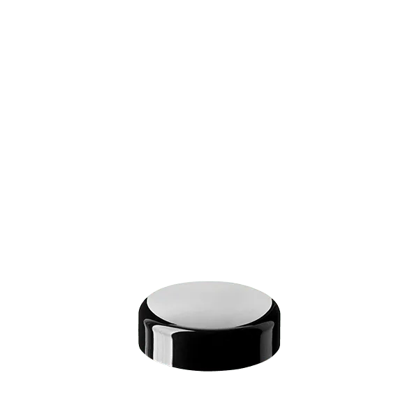 The image shows a clear, cylindrical, and transparent glass bottle with a threaded neck designed for a screw cap. The bottle has a smooth surface and consistent thickness throughout its body. This product is identified as the "Calaso SAN Threaded Closure 48-400 EGA28A1A002."