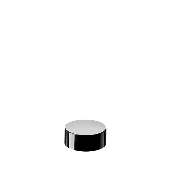 The image shows the Calaso PP Threaded Closure 28 SPECIAL EGA01H1A002. The product is a plastic screw cap, designed for sealing containers. It is cylindrical in shape and features threading on the inside for a secure fit. The closure appears to be a solid color, likely white or a light shade. The design is simple and functional, with a smooth exterior surface.