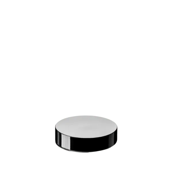 The image shows the Calaso PP Threaded Closure 86 Special HBA01A1A010-200. It is a round, white plastic cap designed for sealing containers. The closure features a smooth, flat top surface and threading on the inside to securely attach to compatible containers. The simplicity of its design suggests functionality and ease of use.