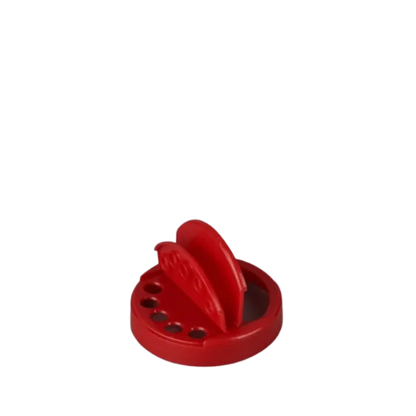 MRP Solutions Smooth 63-400 Dual Flap PP Spice Flip Top Cap | Impacked