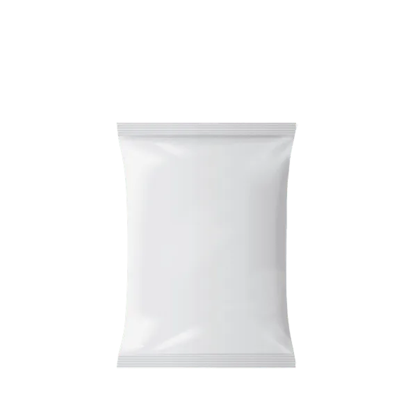 The image features the ELK Packaging 12.0oz Paper Pillow Pouch. The pouch is shown in a plain, natural brown color and has a sleek, rectangular shape with rounded edges. It appears to be made from paper material and is designed to be a compact and lightweight packaging solution. The overall design is minimalistic, emphasizing the natural texture and color of the paper. The pouch is sealed at both ends, creating a pillow-like appearance.