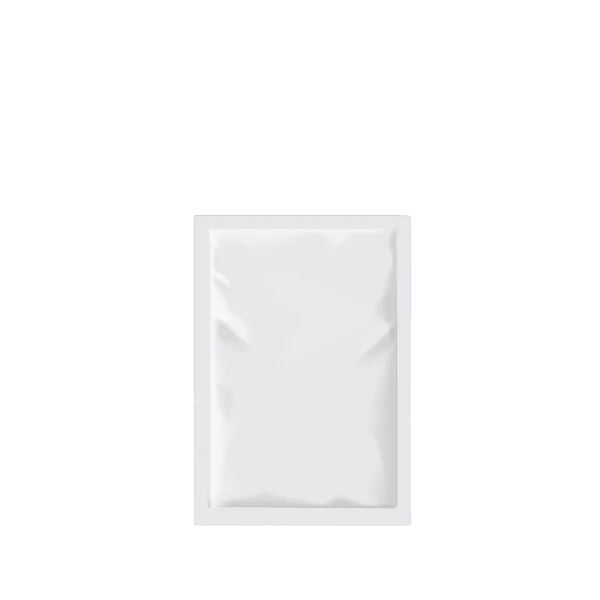 The image features the Elk Packaging 6.0oz Paper Pillow Pouch. The pouch is a rectangular, pillow-shaped package with a smooth, matte finish. It has a natural, light brown color, characteristic of unbleached paper. The edges of the pouch are neatly sealed, and there is a visible horizontal seam at the top and bottom. The front of the pouch is plain, without any labels or branding, emphasizing its minimalist design. The overall appearance is clean and simple, making it suitable for a variety of products.