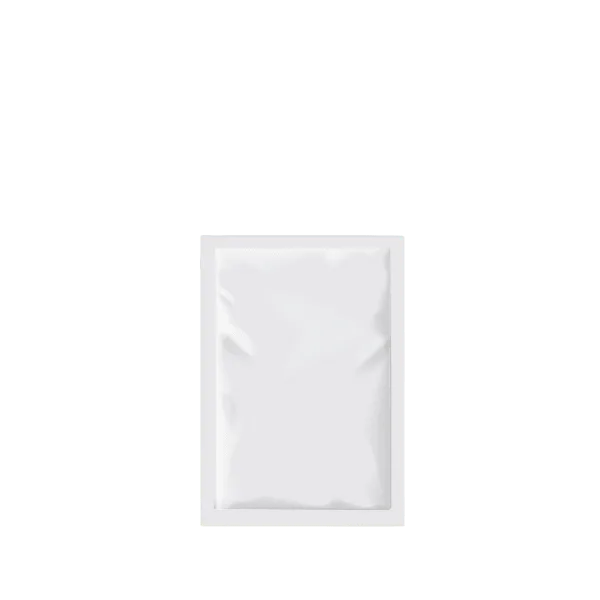 The image shows the Elk Packaging 4.0oz Paper Pillow Pouch. It is a small, rectangular-shaped pouch with a curved, pillow-like appearance. The pouch is made of a paper material and is designed to hold up to 4.0 ounces of product. The surface of the pouch appears smooth and it is likely intended for packaging small items or samples. The top of the pouch has a sealed, curved edge that gives it a distinctive pillow shape.