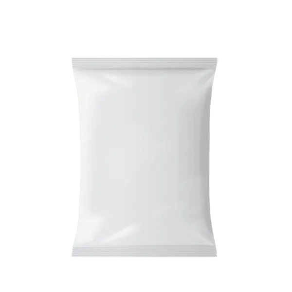 The image shows the Elk Packaging 16.0oz Paper Pillow Pouch. The pouch is designed in a pillow shape with a smooth, matte finish. Its front side is visible, featuring a clean and minimalist design with no visible branding or text. The pouch appears to be made of paper material and is intended for containing products up to 16 ounces. The overall appearance is sleek and functional, suitable for a variety of packaging needs.