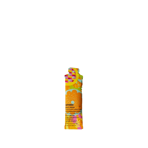 The image features the Expack 0.2oz PP Standup Pouch Mono Unitube 5ml. It is a small, clear, and flexible plastic tube designed to stand upright. The tube has a smooth, cylindrical body with a flat, sealed bottom that allows it to stand on its own. The top of the tube is sealed and appears to have a tear-off or twist-off cap for dispensing the contents. The overall design is simple and functional, suitable for holding small quantities of liquid or gel products.