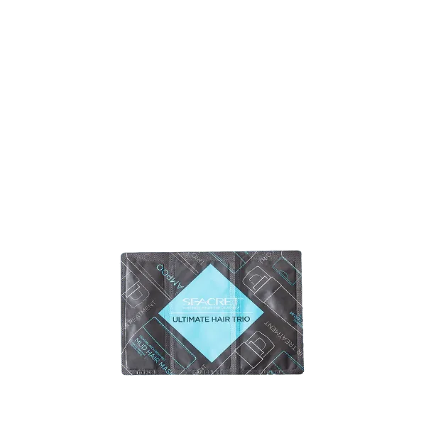 The image depicts the Expack 0.03oz PE Standup Pouch PCR - UniFlat_Tandem_1.0ml. The pouch is flat and rectangular with a clear, transparent design that displays its contents. The top of the pouch appears to have a resealable closure. The material looks flexible and sturdy, designed to stand upright when filled.