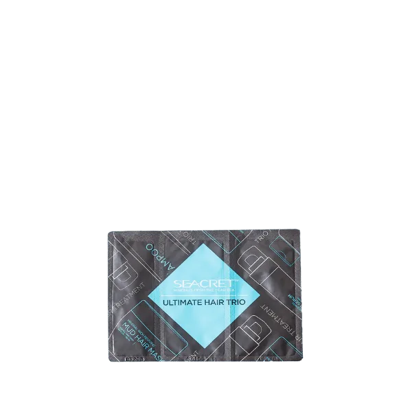 The image shows a 0.3 oz PE Standup Pouch by Expack, specifically the PCR UniFlat_Tandem 10ml model. The pouch is flat and rectangular with a smooth, matte finish. It features a clear front allowing visibility of the contents inside, while the back is opaque. The top of the pouch has a resealable zipper closure for easy opening and sealing. The overall design is sleek and minimalist, making it suitable for various packaging needs.