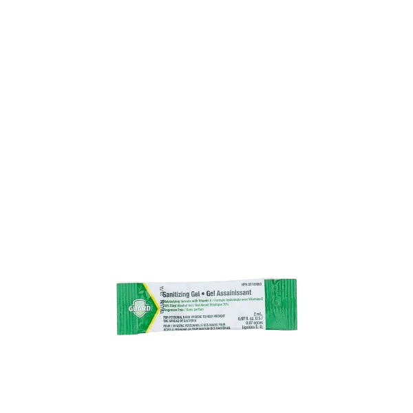 The image shows the Expack 0.4oz PP Standup Pouch - Mono UniStick 12ml. It is a clear, flexible pouch with a sleek, elongated design. The pouch has a flat bottom that allows it to stand upright, and it appears to be made of a transparent material that showcases its contents. The packaging is simple and modern, with a focus on functionality and ease of use.