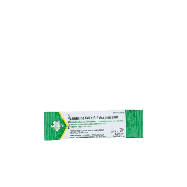The image shows the Expack 1.0oz PP Standup Pouch (Mono_UniStick 30ml). This is a small, sleek, and transparent pouch designed to stand upright. It has a clear front and back, allowing the contents to be visible. The pouch features a seal at the top for securing the contents and a flat base that enables it to stand on its own. The design is simple and modern, making it suitable for a variety of products.