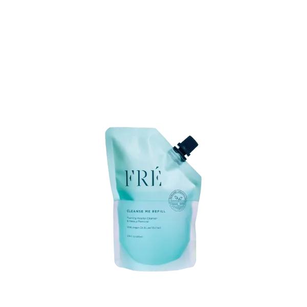 The image shows the Expack 5.1oz PE Pouch Mono UniSpout 150ml. It is a flexible, transparent pouch designed for storing liquids. The pouch features a spout on the top right corner for easy pouring and sealing. The product appears to be empty and stands upright, showcasing its sleek and functional design.