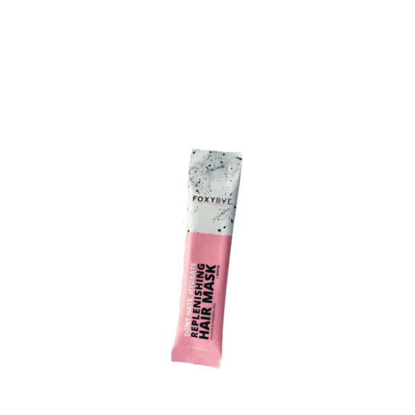 The image shows a 0.4oz PE Stickpack by Identipak. The packaging is a sleek, rectangular stick pack with a minimalist design. The pack is predominantly white with a smooth texture. The dimensions are compact and elongated, making it suitable for single-use applications. This stick pack is designed to hold 10ml of product.