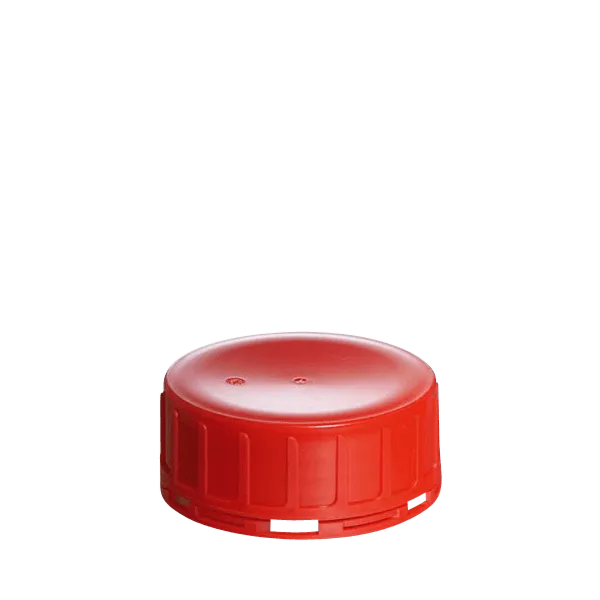 The image shows a Menshen PP Threaded Closure 80 Chemical Closure. The closure is circular with a threaded design, allowing it to be screwed onto a corresponding container. It appears to be made of plastic and has a smooth, slightly domed surface on the top. The overall color of the closure is a uniform white.