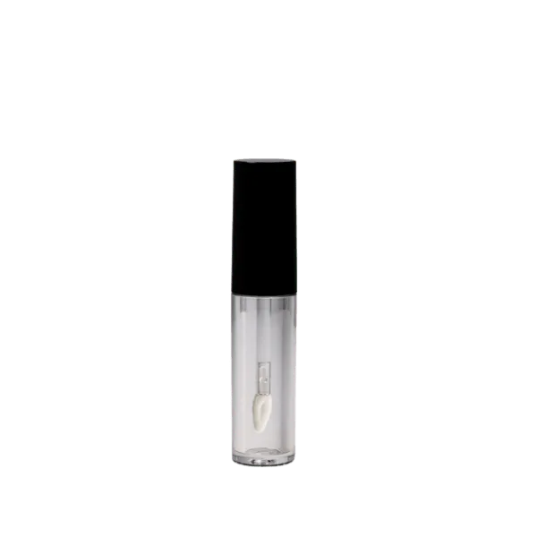 Quadpack 0.2oz / 5ml Petite Louise PET Cylinder Lip Gloss Tube with Cool Applicator