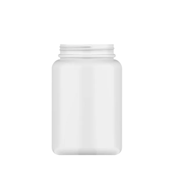VPET USA 93oz / 2.75L 110-400 HDPE Round Wide-Mouth Jar
