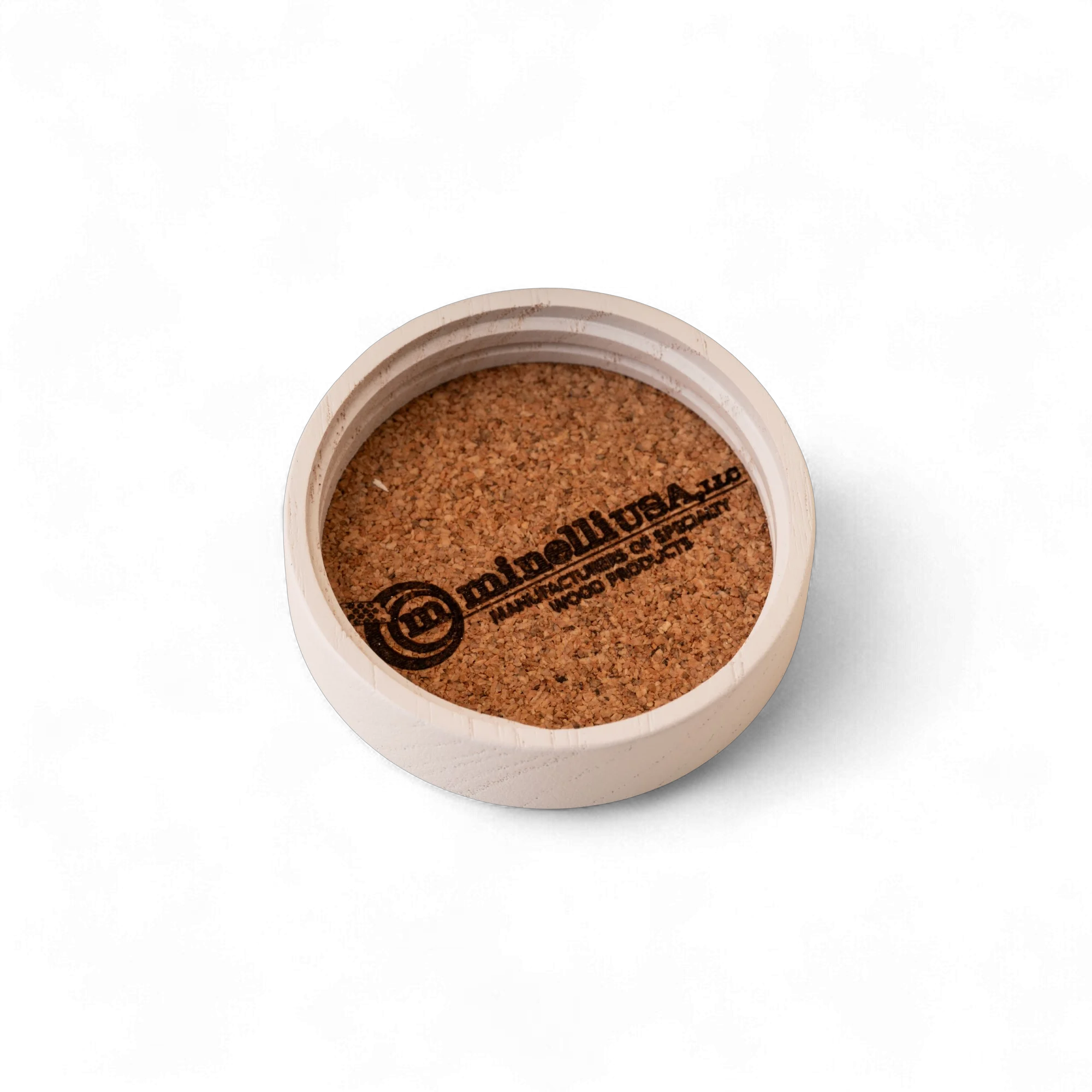 Monomaterial Wood 53-400 CORDISK Threaded Closure with Cork Sealing Disc
