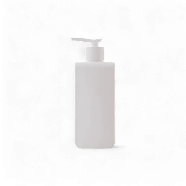 Mingdun Packaging 16oz/480ml PETG Rounded Edge Square Bottle with 24mm Neck