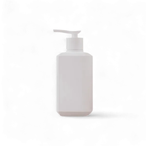 Mingdun Packaging 8.5oz/250ml Thick Wall PETG Faceted Square Squat Bottle with 24mm Neck