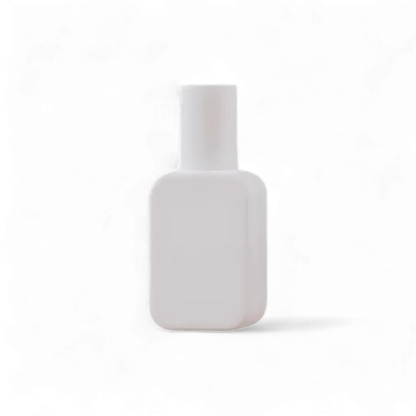 Mingdun Packaging 2.7oz /80ml Thick Wall PETG Rounded Rectangle Bottle with 20mm Neck
