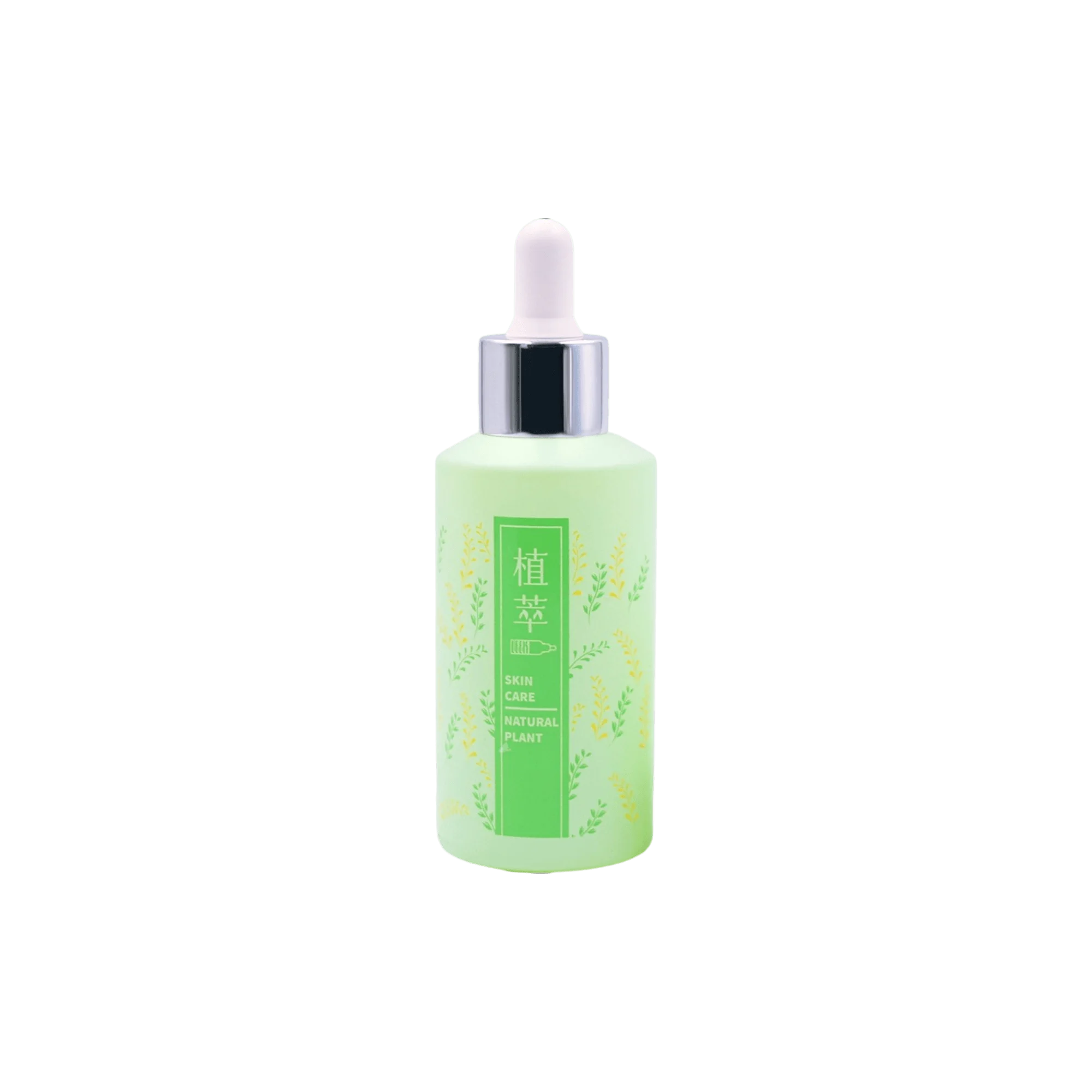 Likun Packaging 1.7oz /50ml Glass Bevel Dropper Bottle with Bulb Dropper