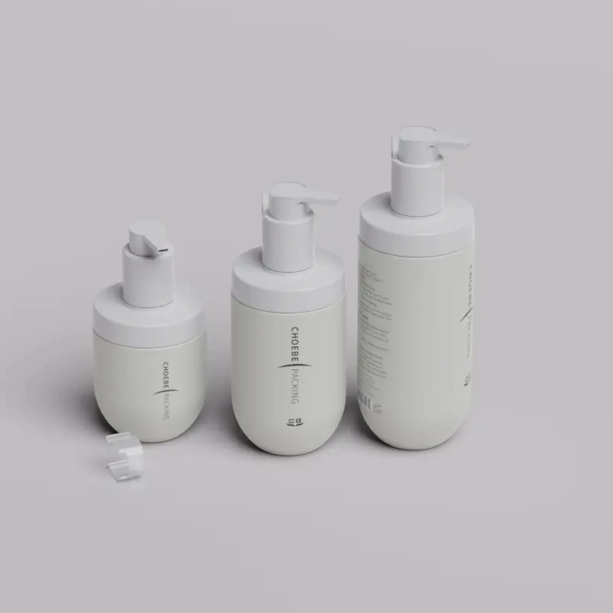 6.8oz/200ml Refillable PP Round Bottle with Pump