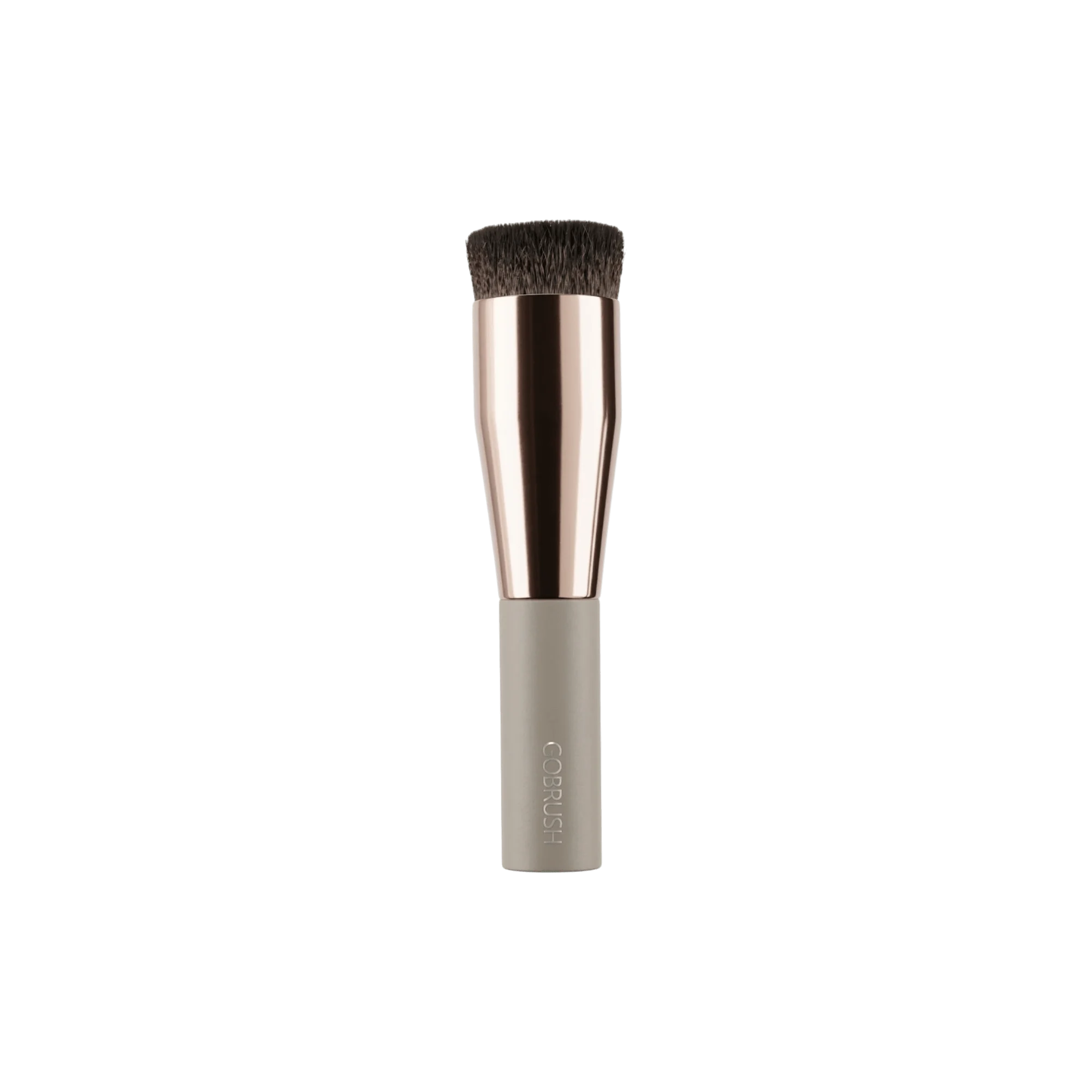 Detachable Flat Synthetic Hair PCR Plastic Handle Foundation Brush