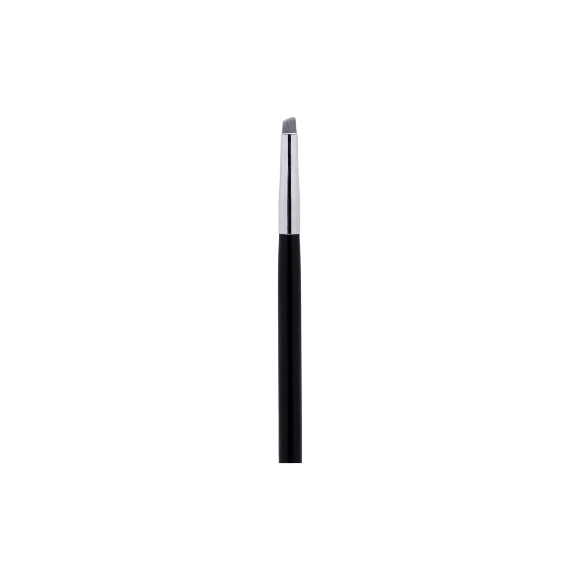 Angled Synthetic Hair Wood Handle Eyebrow Brush