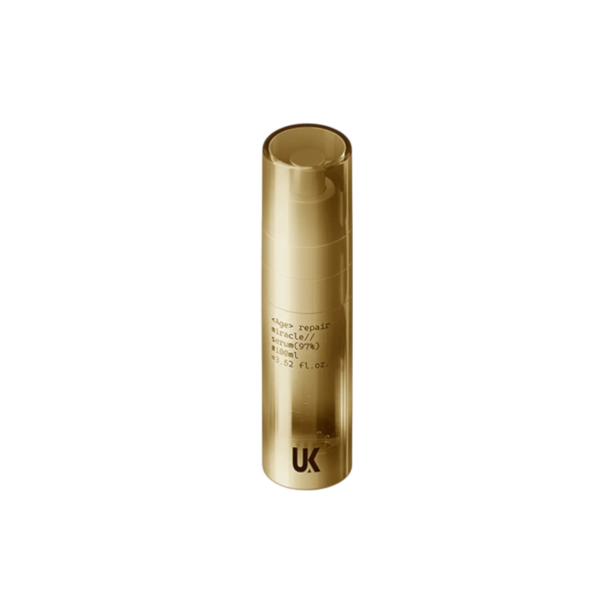 1.7oz/50ml PET Refillable Dual Chamber Airless Pump Bottle | Dry & Liquid Fresh Mix System