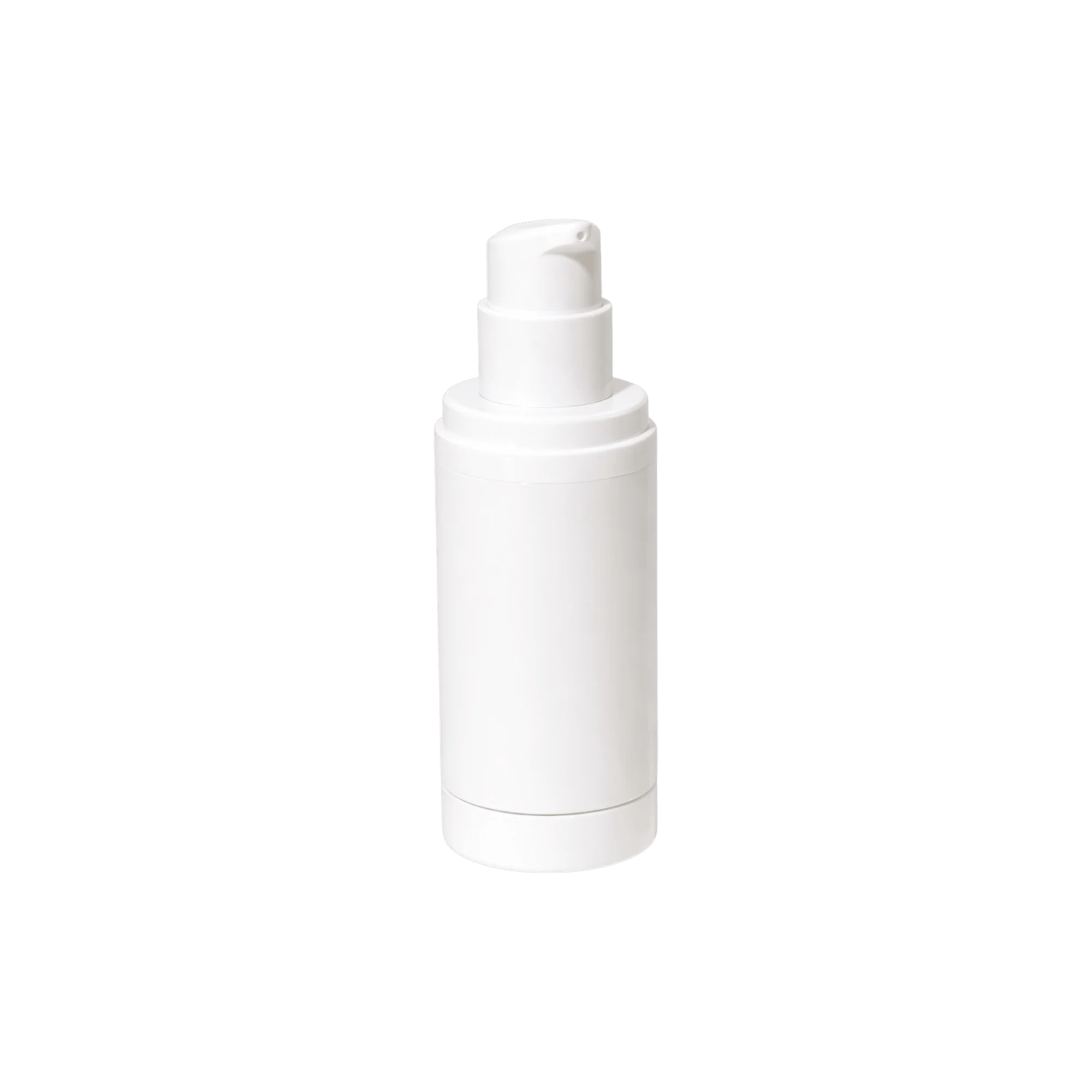 UKPACK 1oz/30ml All-Plastic PP Cylinder Airless Pump Bottle with 0.2cc Dosage