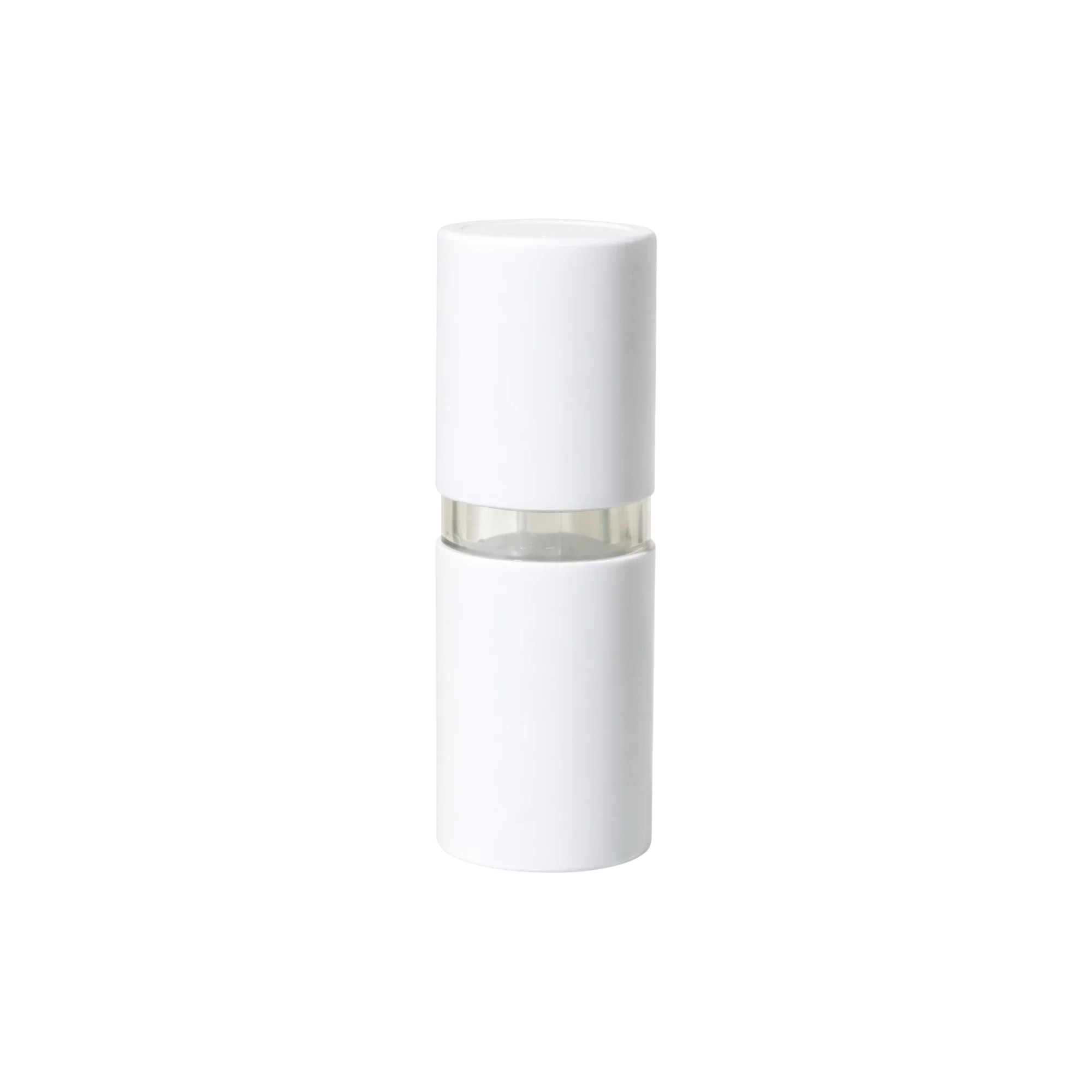 UKPACK 0.2oz/5ml ABS Cylinder Twist Open Lip Gloss Tube with Clear Middle & Doe Foot Applicator