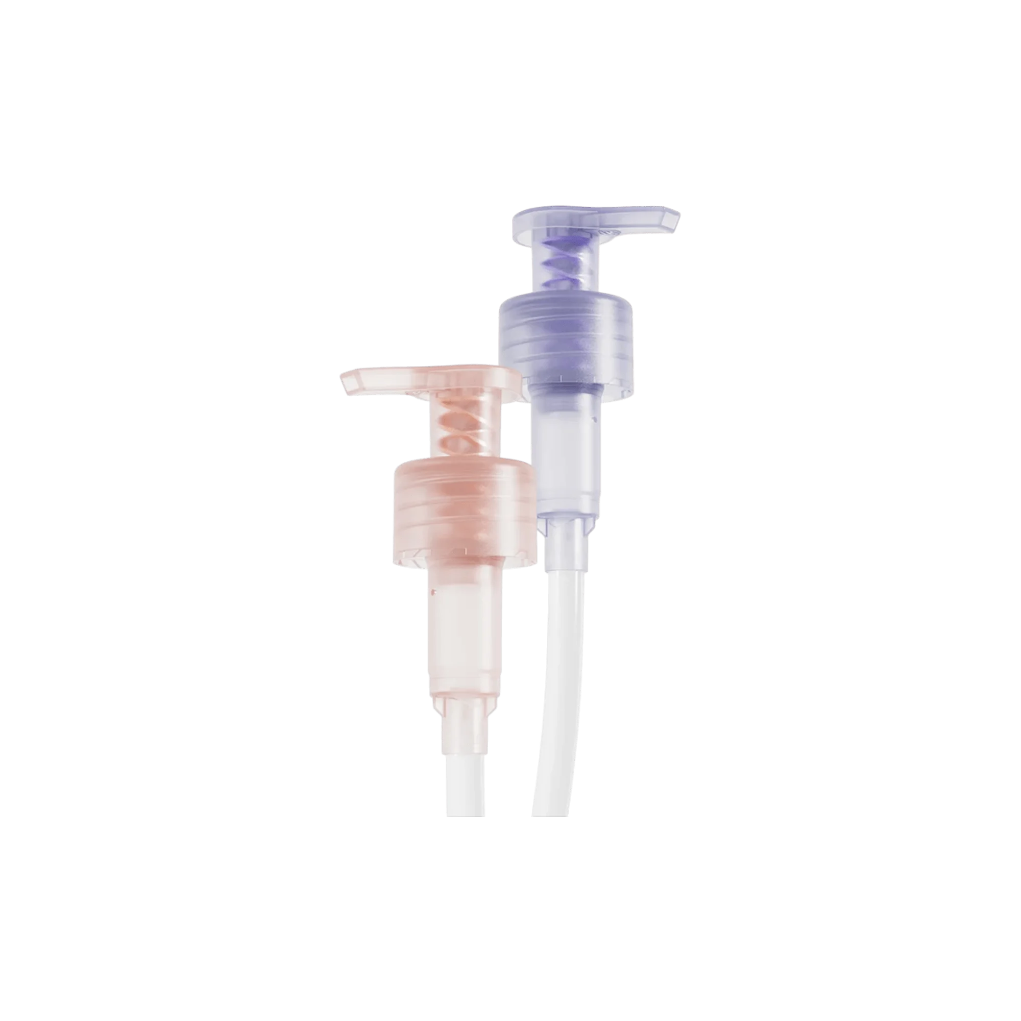 Smooth Monomaterial PP 24-410 Lotion Pump 1.5cc Dosage & Colored All-Plastic Spring