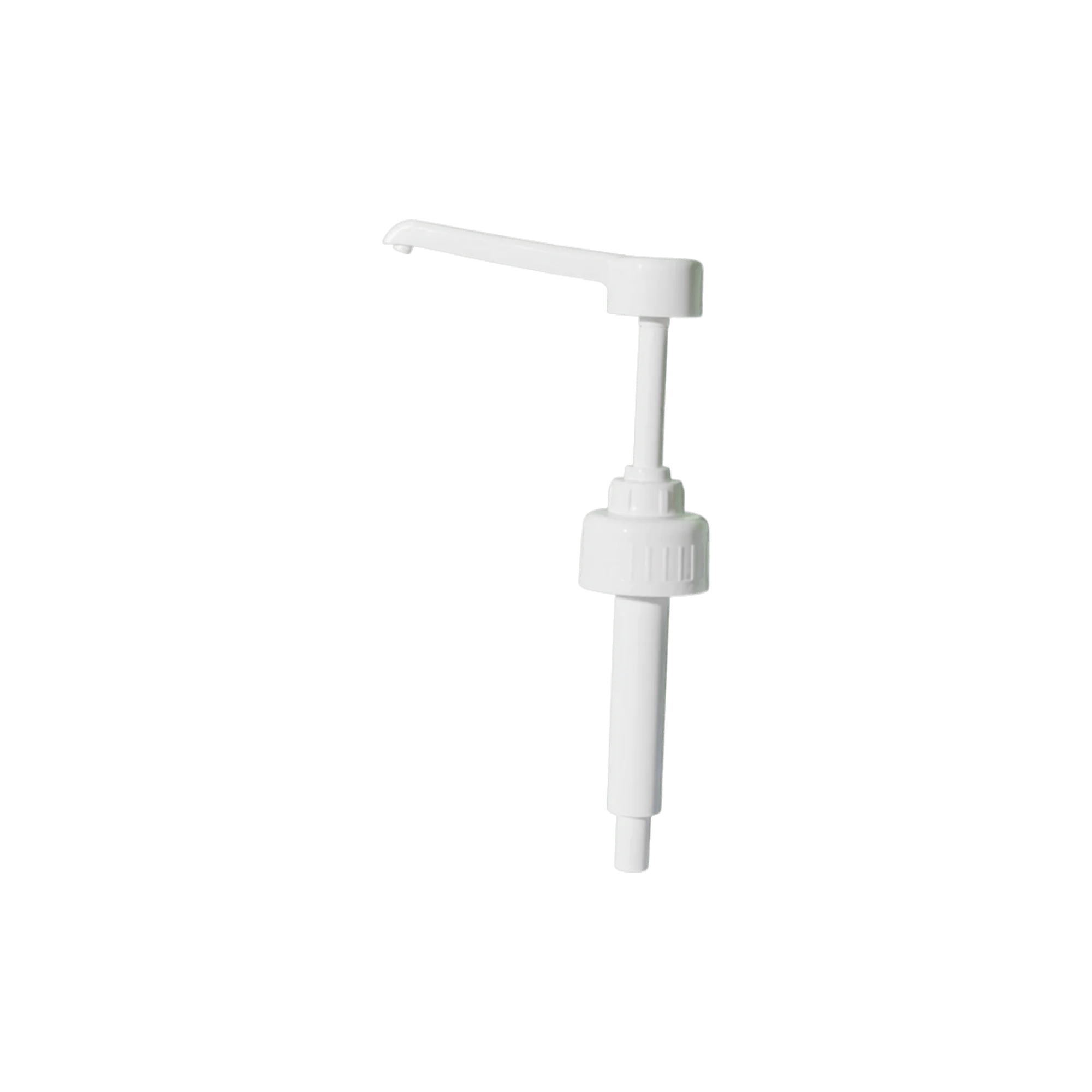 UKPACK Ribbed 38-410 Food Grade PP Dispensing Pump for High Viscosity Liquids 8cc Output