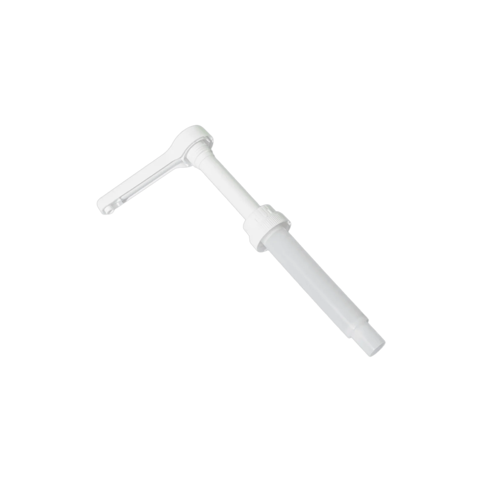UKPACK Ribbed 38-400 Food Grade PP Dispensing Pump for High Viscosity Liquids 30cc Output