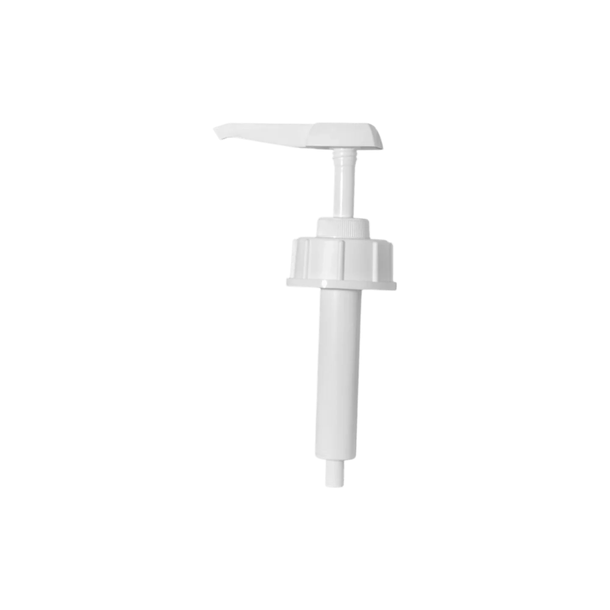 UKPACK Tamper Evident Ribbed 54-410 Food Grade PP Dispensing Pump for High Viscosity Liquids 15cc Output