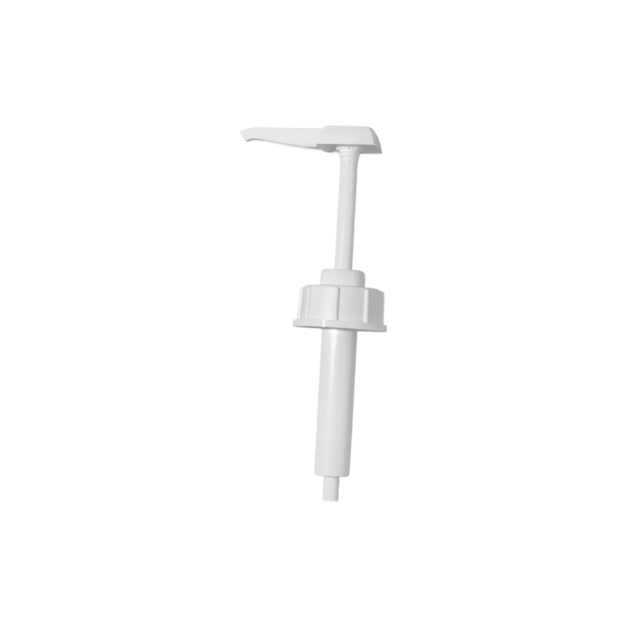 UKPACK Tamper Evident Ribbed 54-410 Food Grade PP Dispensing Pump for High Viscosity Liquids 30cc Output