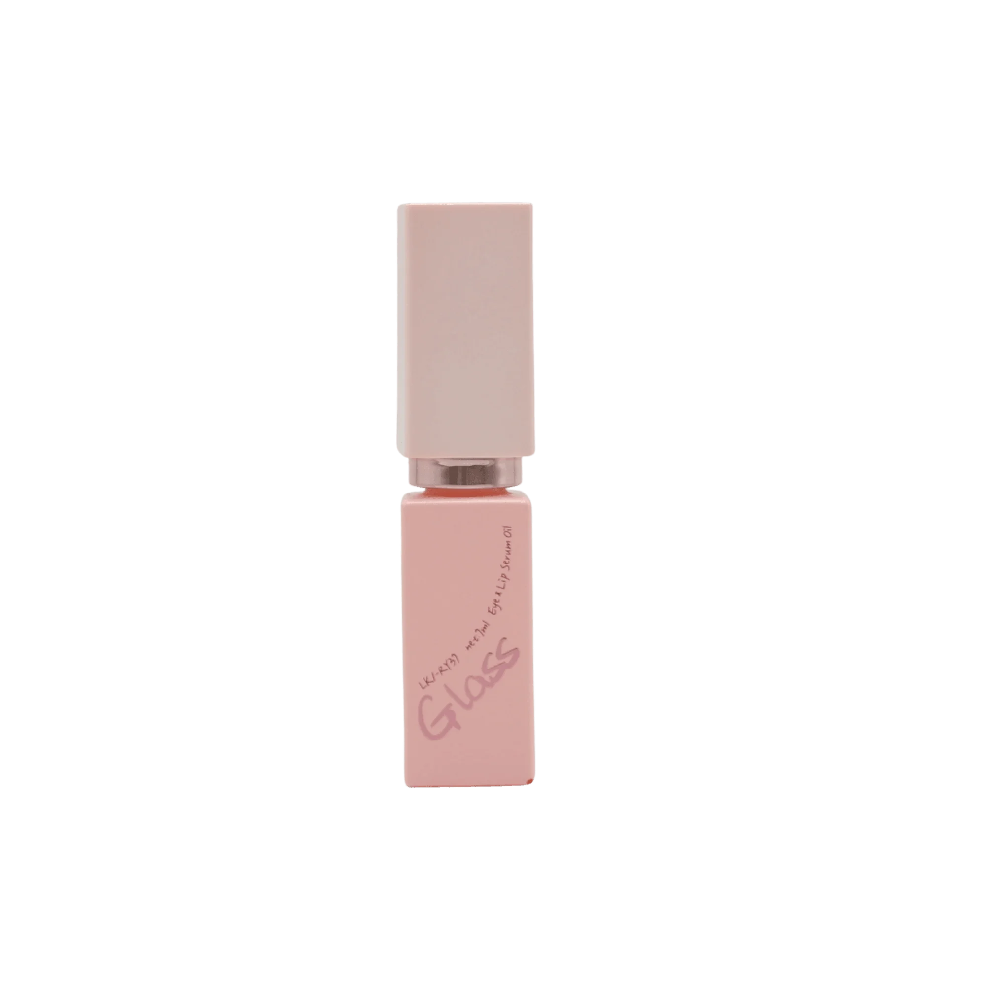 Likun Packaging 0.4oz/7ml Glass Square Serum Bottle  with Metal Cooling Massage Applicator and Matching Overcap