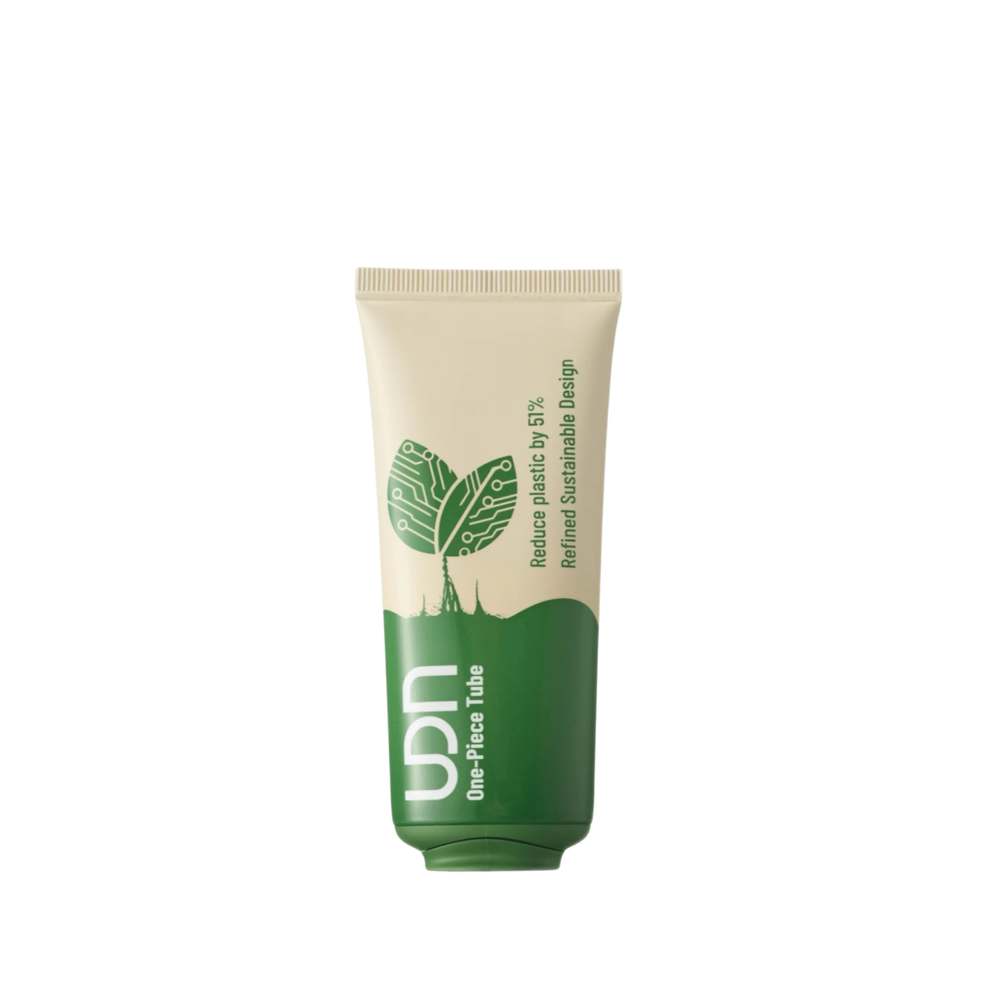 35mm 1.7oz (52ml-55ml) One-Piece Recycle-Ready PP Tube with Low Profile Flip Top Cap