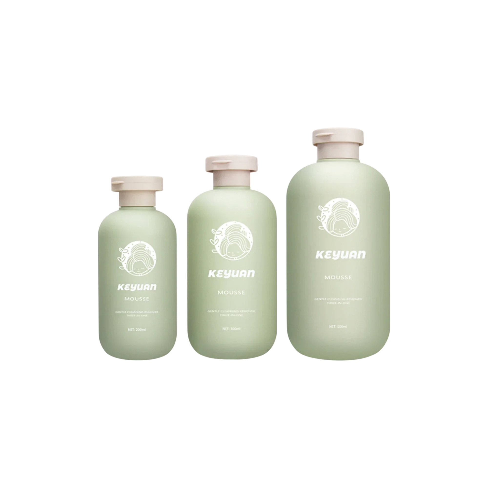 6.8oz/200ml 24-400 HDPE Soft Touch Round Bottle with Flat PP Flip Top Cap