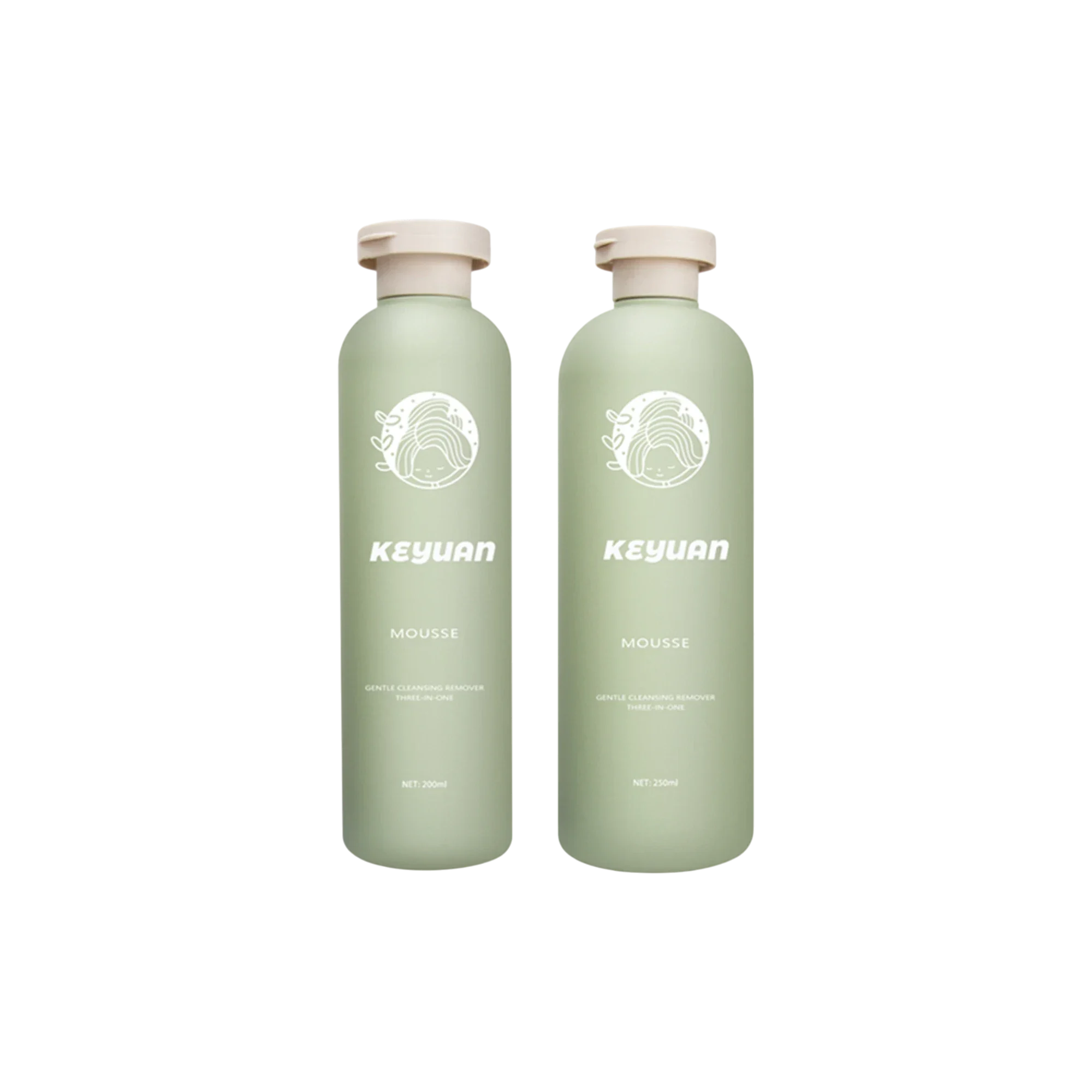 13.5oz/400ml 24-400 HDPE Soft Touch Boston Round Bottle with Flat PP Flip Top Cap